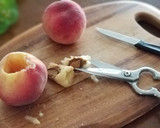 綺麗になれちゃう『桃の種取り＆皮むき』作り方6写真