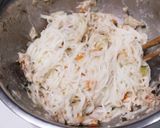 離乳食に【素麺チヂミ】混ぜて焼くだけ作り方2写真