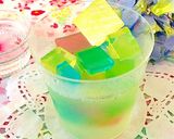 キラキラ☆宝石みたいな寒天ゼリー作り方7写真