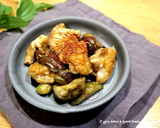 なすとピーマンの豚肉味噌炒め作り方9写真