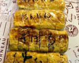 弁当作り置き:ニラ入り卵焼き作り方3写真