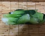 青梗菜とざるそばの釜揚げ作り方2写真