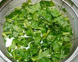 簡単!ほうれん草ときくらげのお味噌汁作り方1写真
