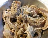 辛味噌牛スジ煮込み。作り方3写真