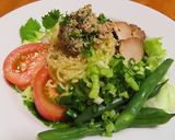 冷やしサッポロ一番あえ麺×缶詰アレンジ作り方7写真