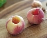綺麗になれちゃう『丸ごと桃のケーキ』作り方1写真