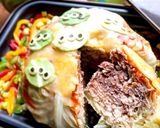 挽肉たっぷりまるごとキャベツ蒸し作り方12写真