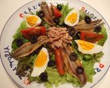 簡単＆華やかおもてなし☆ニース風サラダ作り方6写真