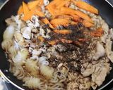 豚小間でごま醤油味☆糖質オフおつまみ作り方5写真