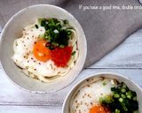 月見明太とろろ冷やしうどん作り方4写真