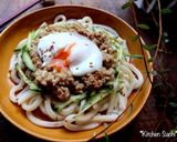 月見明太とろろ冷やしうどん作り方5写真