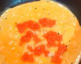 朝ごはんに！卵と明太子のサンドイッチ作り方4写真
