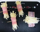 えのきのベーコン巻き作り方1写真
