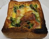 厚切り食パン・生食パンde簡単キッシュ作り方7写真