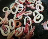 イカとキャベツのペッパーオイマヨソテー作り方5写真