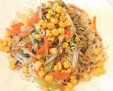 たっぷりナムルのせモッチリ冷やしラーメン作り方7写真