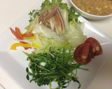 蒸し鶏のごまだれ和え作り方4写真