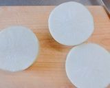 簡単!?可愛い大根の飾り切り 菊の花作り方1写真