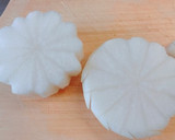 簡単！？可愛い大根の飾り切り 菊の花作り方5写真