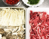 牛肉とキノコのバター炒め＊クリームソース作り方1写真
