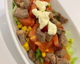 簡単！メキシコ風ビーフサラダライス作り方5写真