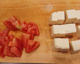 ★スプーンで食べる★トマトと豆腐のサラダ作り方1写真
