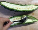 めんつゆで！ゴーヤチャンプルー作り方1写真