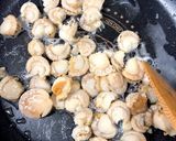 ベビーホタテと柔らか野菜のバター醤油焼き作り方2写真