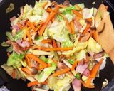 ベビーホタテと柔らか野菜のバター醤油焼き作り方4写真