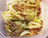 ツナ缶と調味料で！無限キャベツ作り方6写真