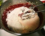 赤いチョコレートケーキ♪レッドベルベット作り方7写真