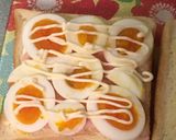ゆで卵でサンドイッチ作り方3写真