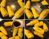 やみつき♡甘辛バター醤油焼きとうもろこし作り方3写真
