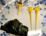 癒やし系おにぎり☆まん丸にっこり坊や作り方6写真
