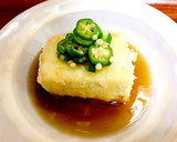 木綿豆腐の自家製揚げだし豆腐！簡単！作り方3写真