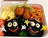 癒やし系おにぎり☆まん丸にっこり坊や作り方12写真