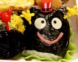 癒やし系おにぎり☆まん丸にっこり坊や作り方14写真
