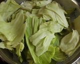 材料4つ★キャベツと豚肉の重ね蒸し作り方1写真