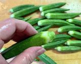 オクラの梅和え作り方1写真