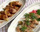 みょうがの夏バラ巻き＊ささっと２つの味作り方10写真
