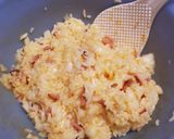 混ぜて炒める☆簡単焼豚炒飯作り方3写真