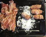 クルクル豚バラとパプリカの甘酢炒め作り方3写真