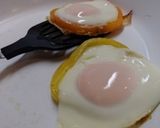 可愛いすぎる！【パプリカ】目玉焼き作り方4写真