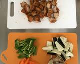 冷凍から揚げで麻婆茄子作り方1写真
