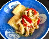 油揚げの野菜甘酢あんかけ作り方4写真