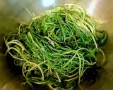 おかひじきとじゃがいものクミンソテー作り方1写真