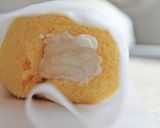 香り爽やか*柚子茶の白餡ロールケーキ作り方26写真