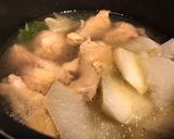 鶏手羽元と大根のナンプラースープ煮作り方4写真