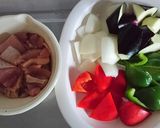 鶏肉と野菜の黒酢あん作り方1写真