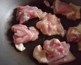 鶏肉と野菜の黒酢あん作り方2写真